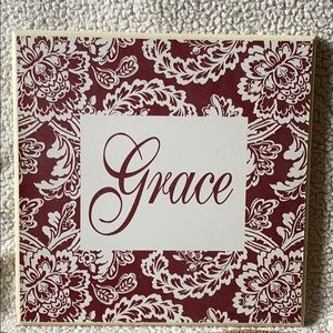 Grace Sign Decor